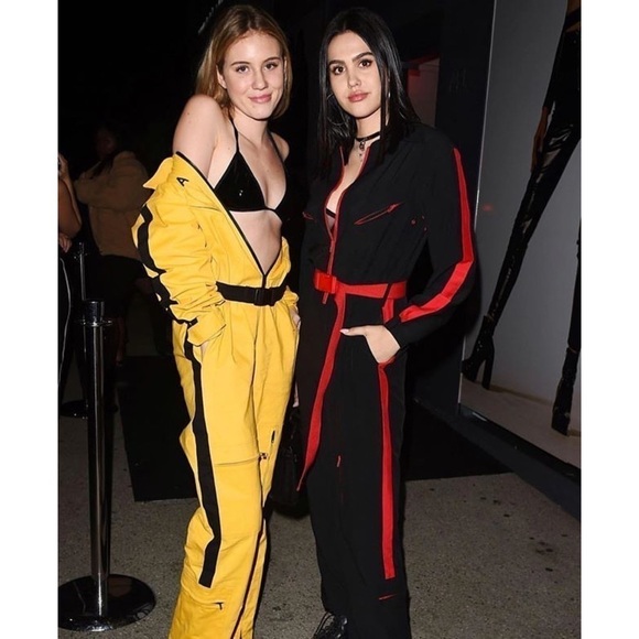 I.AM.GIA Jumpsuit Burn Boiler 2.0 Suit Coverall Utilitarian Black Red XS GUC - Picture 7 of 10